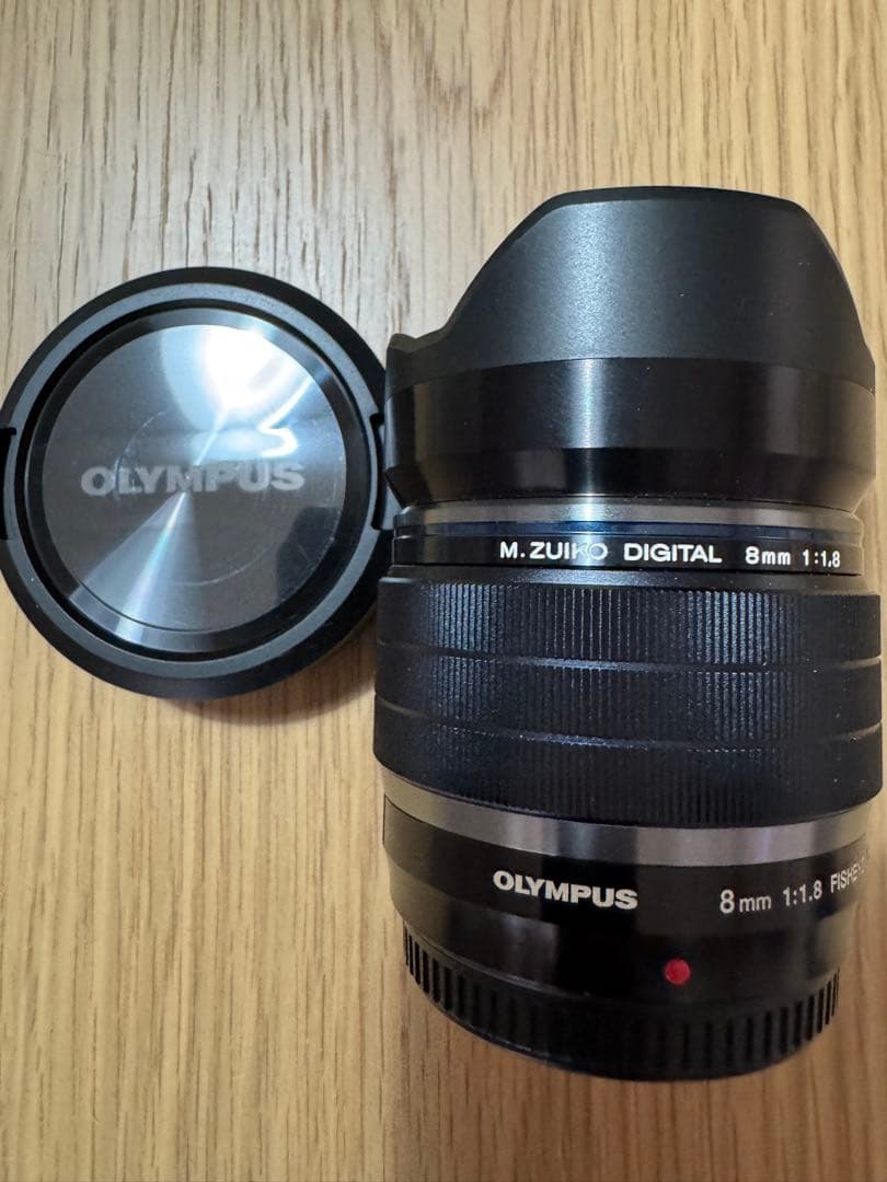 【美品】M.ZUIKO DIGITAL 8mm F1.8 Fisheye PRO