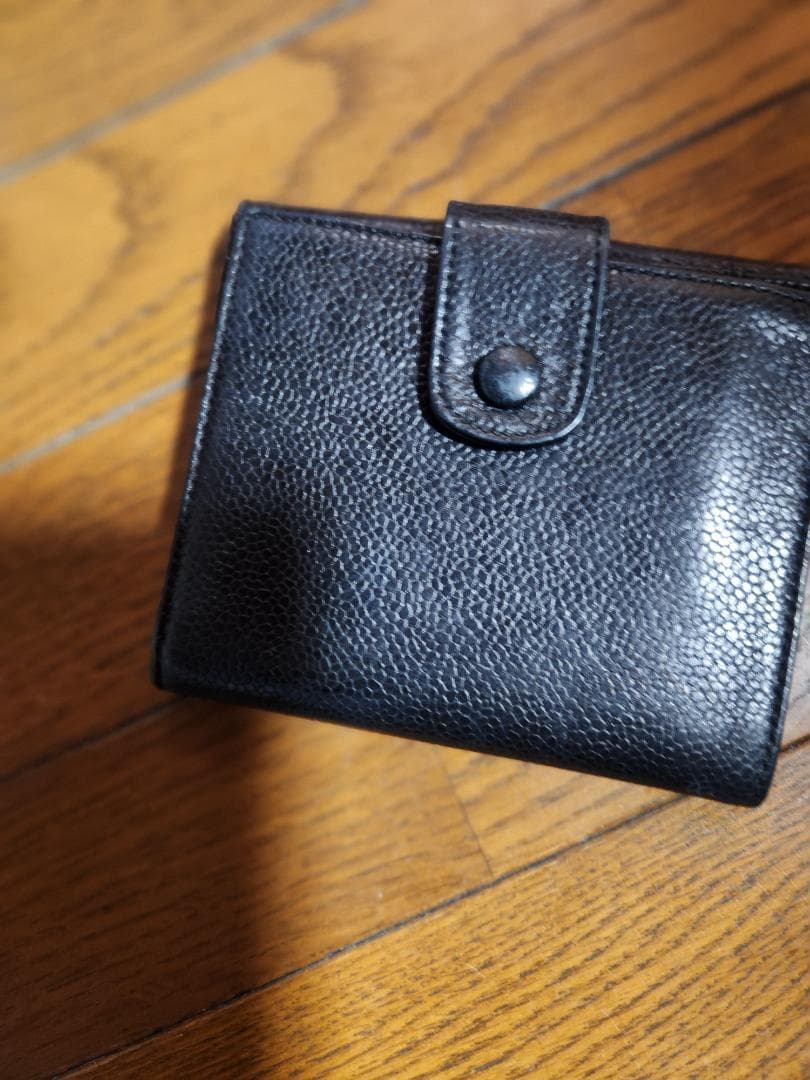 CHANEL♡ ブラック 二つ折り財布