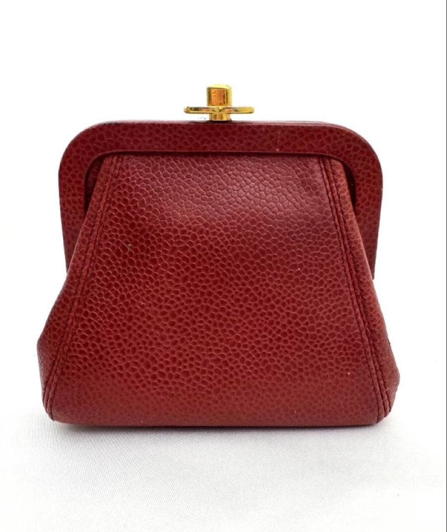 激レア❤️CHANEL❤️ヴィンテージ❤️ミニ財布❤️小銭入れ　レッド