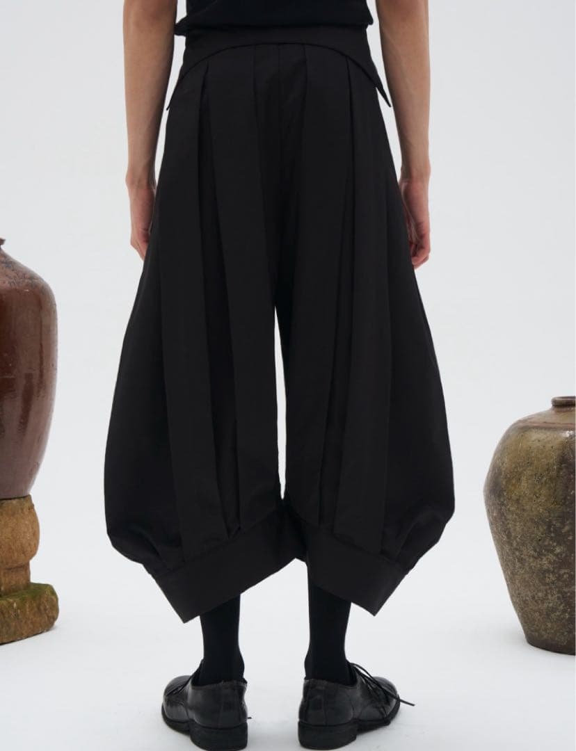 【モード】7440 37 1 サーカスバルーン9部丈パンツ