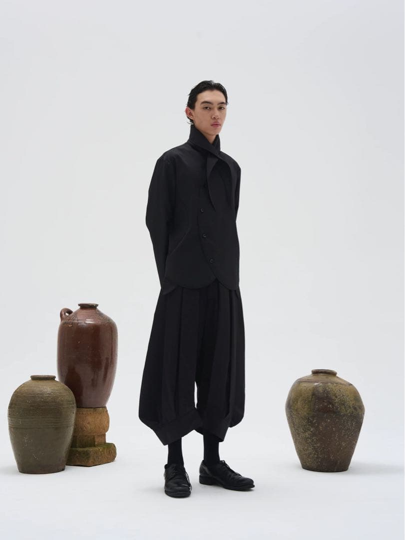 【モード】7440 37 1 サーカスバルーン9部丈パンツ