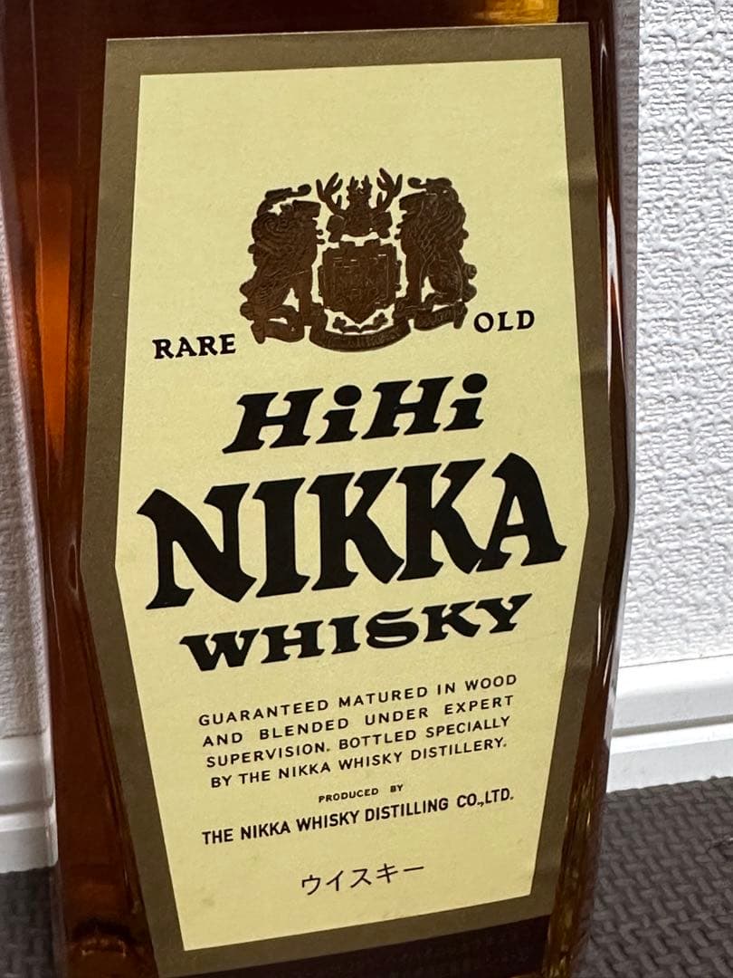 希少 終売品 ニッカウヰスキー HiHi NIKKA 初号 ハイニッカ 復刻版