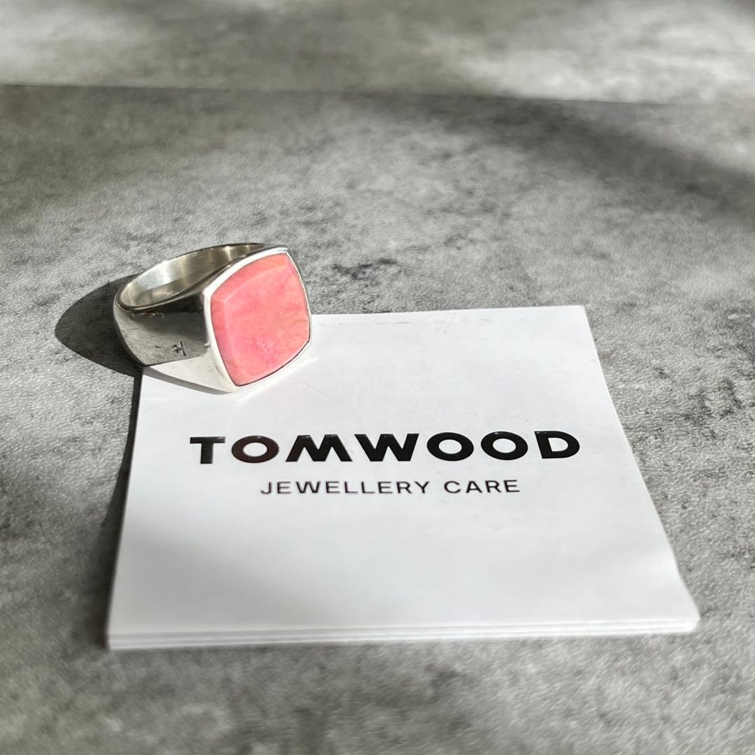【最終価格】tom wood cushion onxy ring g50 10号