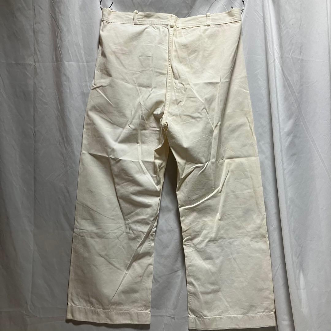 米軍　USN 40's US NAVY デッキ　セーラーパンツ　巻きパンツ　実物
