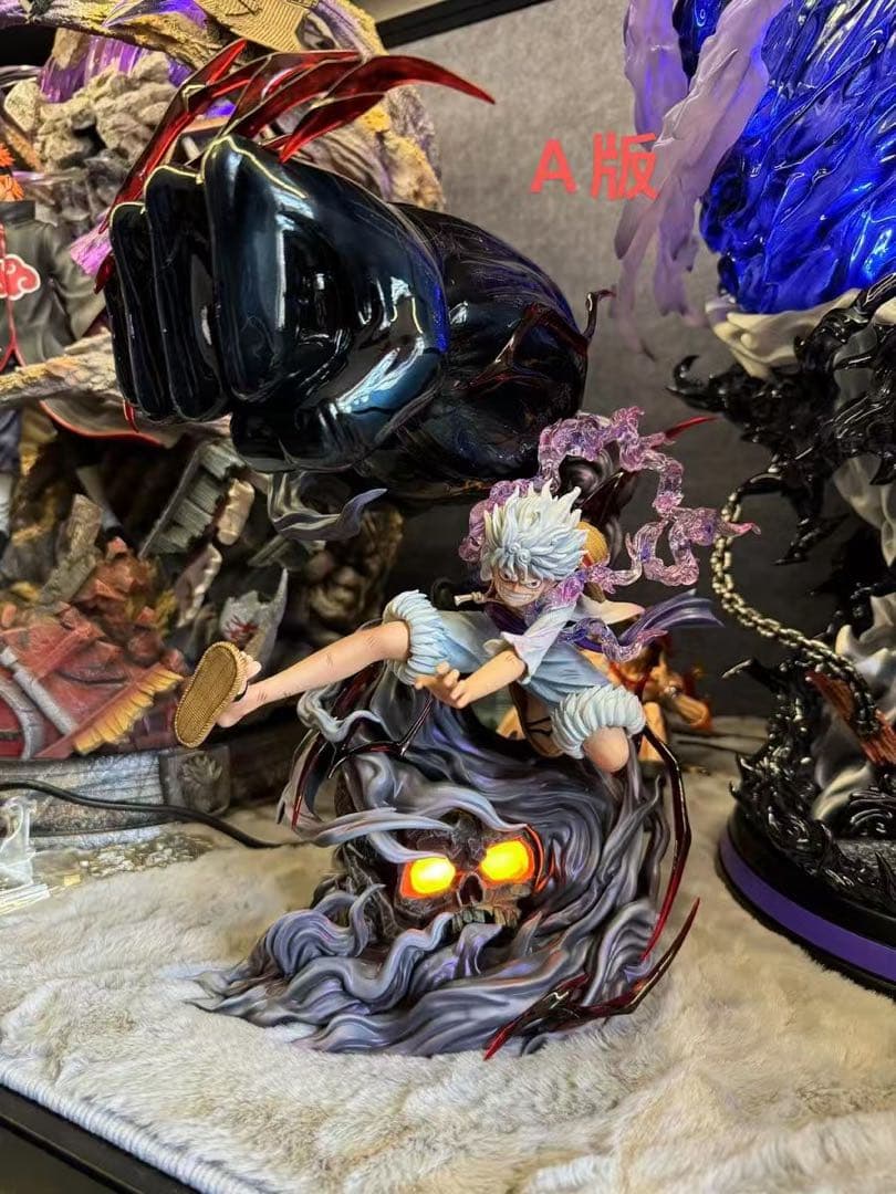 ワンピース ニカ ルフィ ガレージキット ガレキ スタチュー⑧⑥