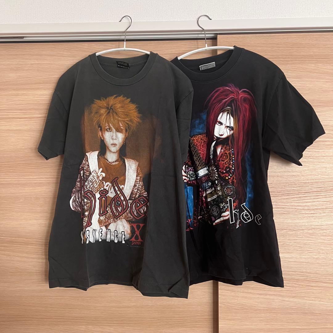 0*y様 X JAPAN hide Tシャツ2枚セット フェード