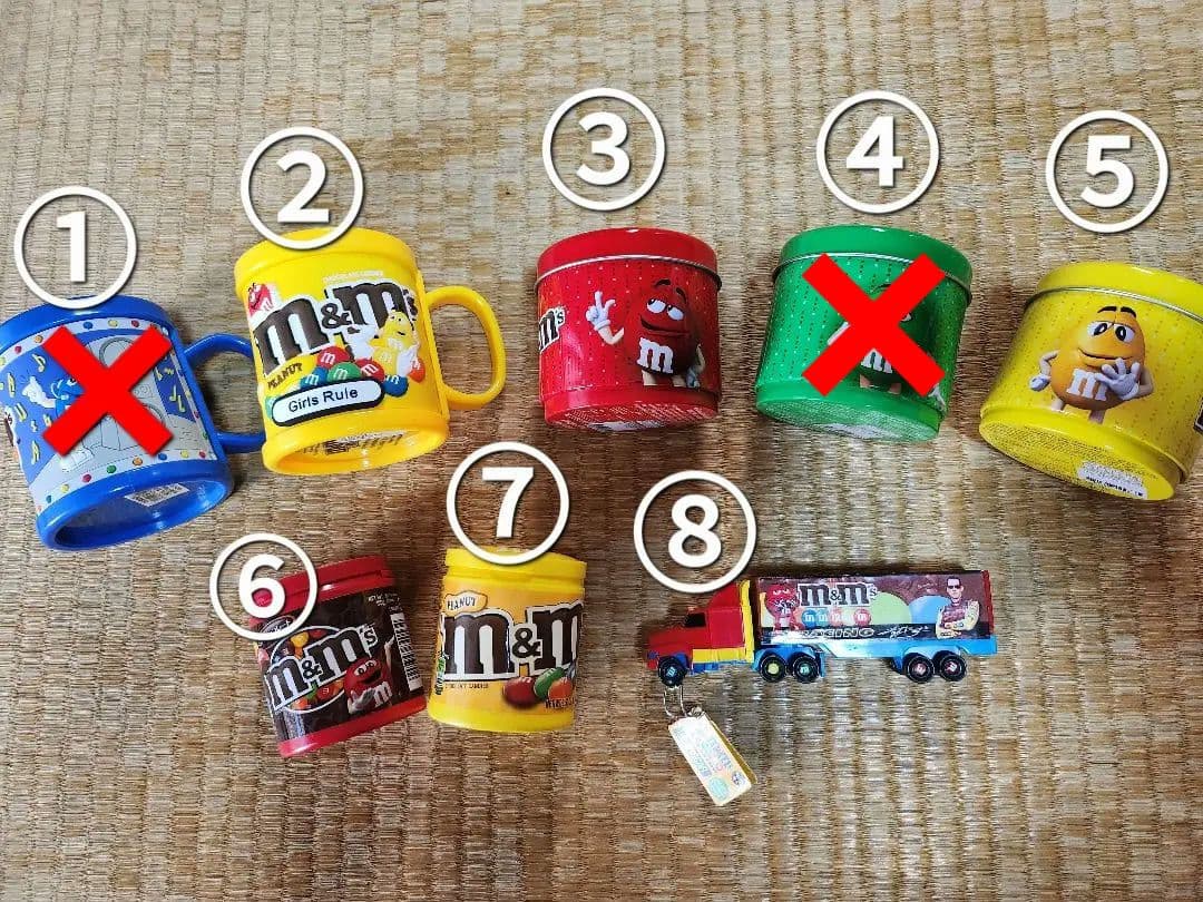 M&M's ダンバリーミント時計