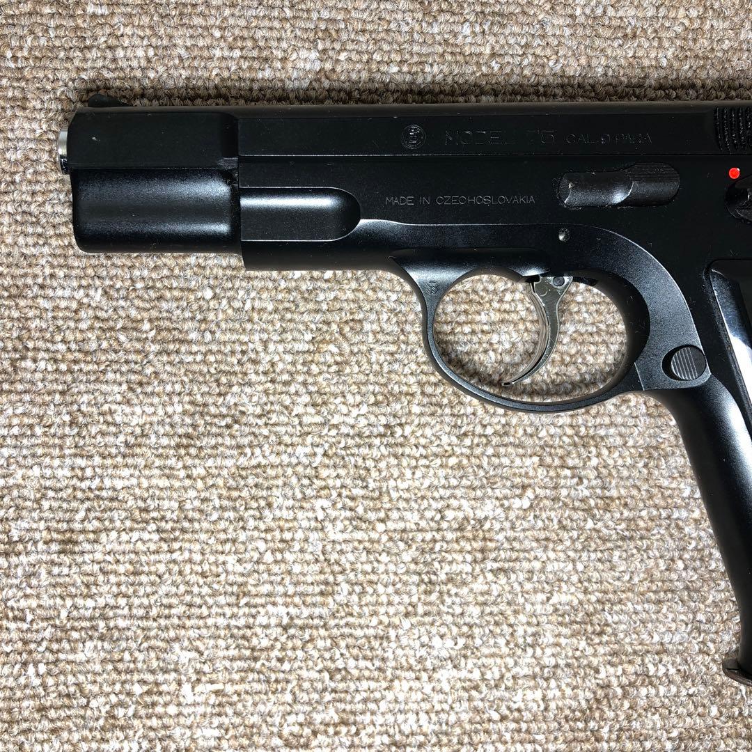 CZ75 モデルガン 9mm PARA チェコ製 外箱説明書付
