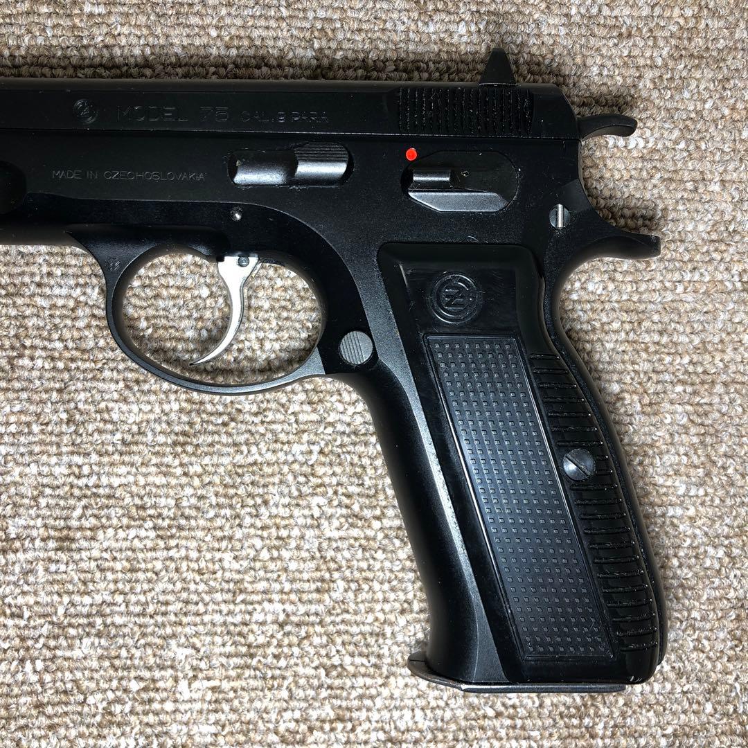 CZ75 モデルガン 9mm PARA チェコ製 外箱説明書付