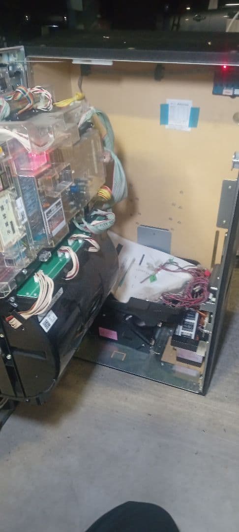 送料込　パチスロ　実機　ニューギン　花の慶次　これより我ら〜　アミューズ　鍵付