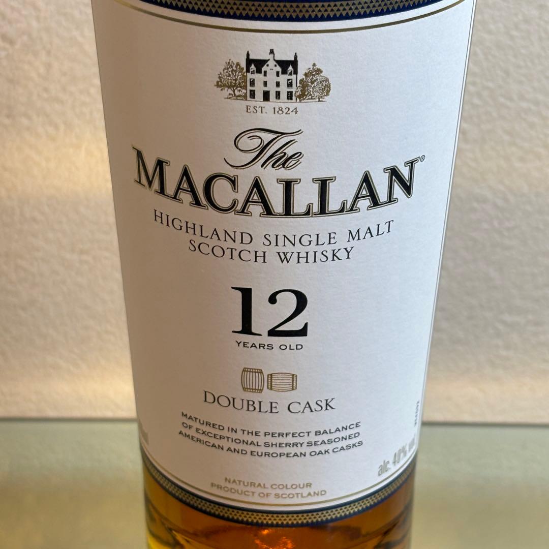 NA3144 未開栓! TheMacallan マッカラン 12年 ダブルカスク