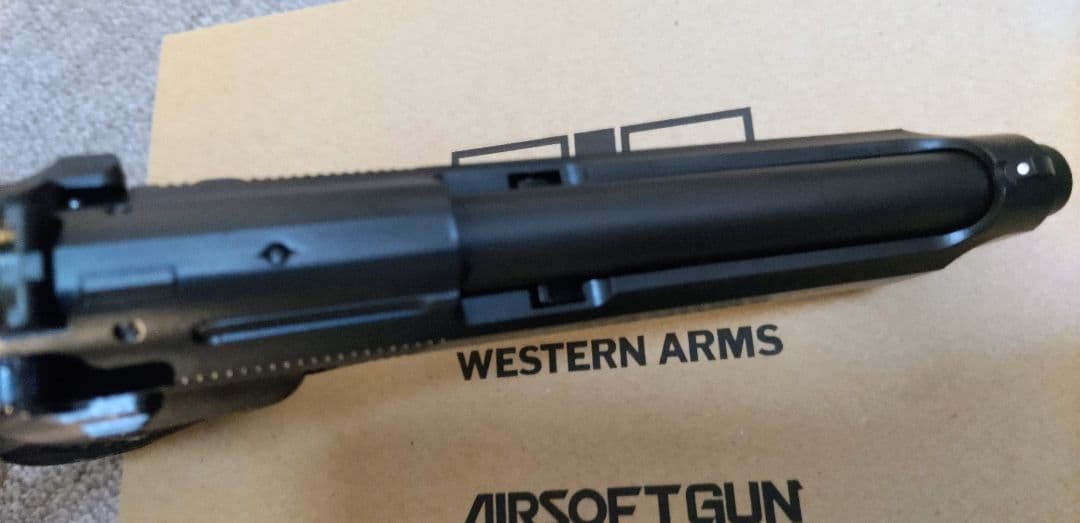 WA ウェスタンアームズ ベレッタM92FS ダイハード ガンブラック