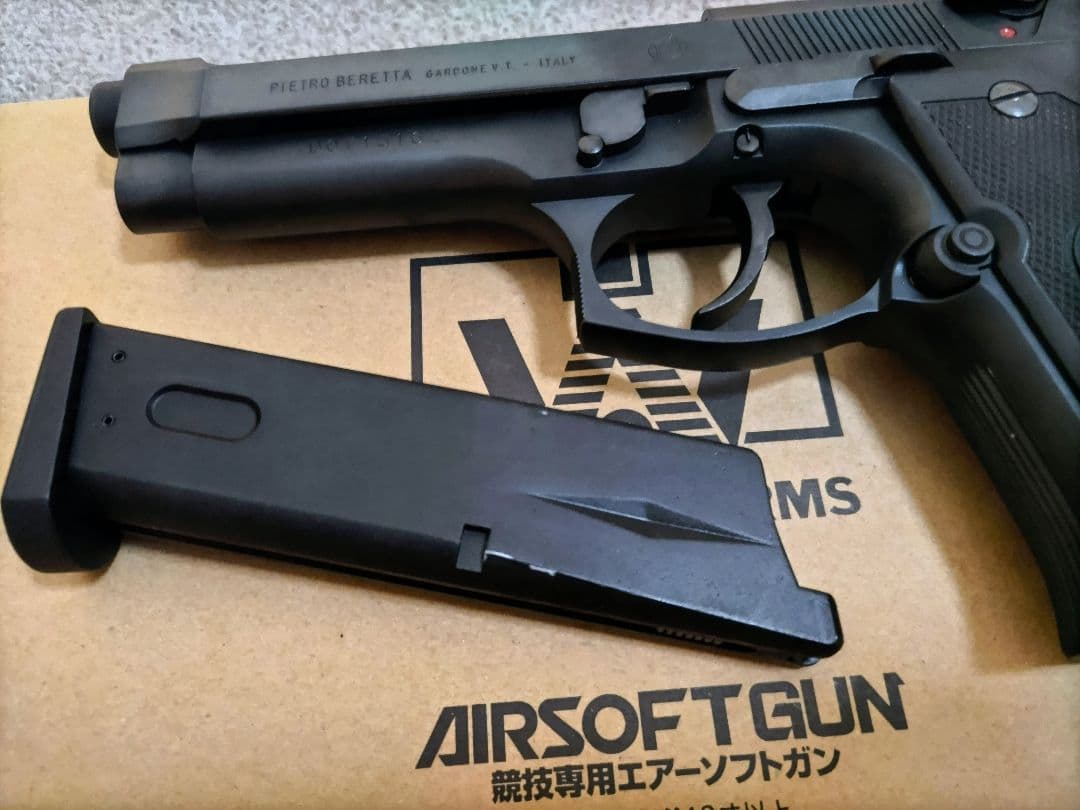 WA ウェスタンアームズ ベレッタM92FS ダイハード ガンブラック