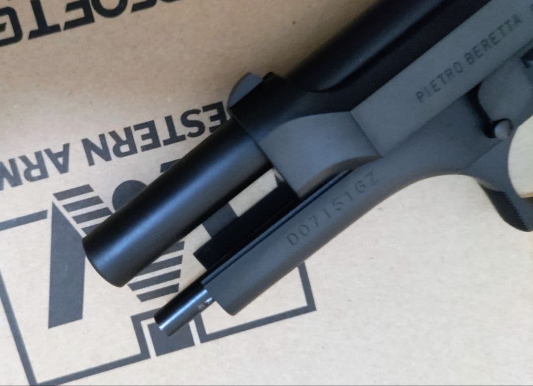 WA ウェスタンアームズ ベレッタM92FS ダイハード ガンブラック