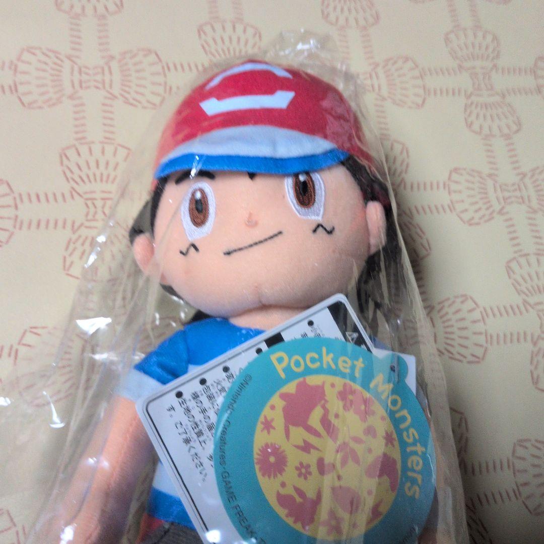 ポケットモンスター　サトシ　ぬいぐるみ　セキグチ　超希少　新品未使用　紙タグ付き