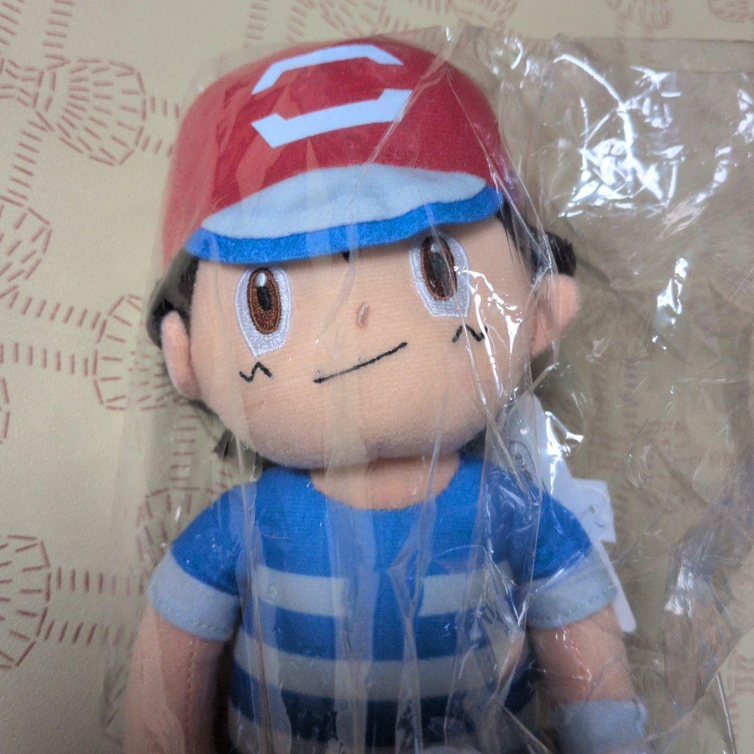 ポケットモンスター　サトシ　ぬいぐるみ　セキグチ　超希少　新品未使用　紙タグ付き