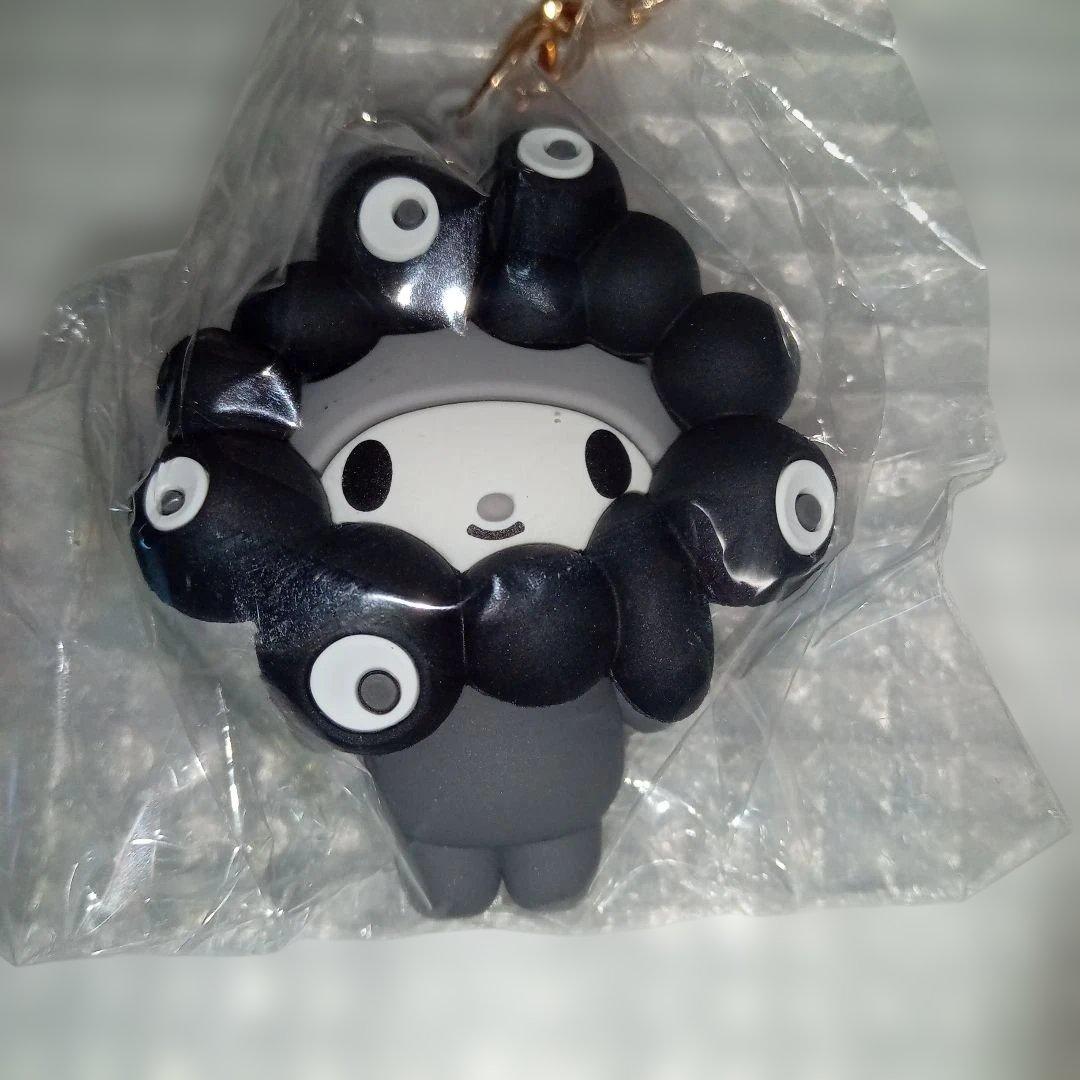 O*可様 万博会場限定サンリオミャクミャク　キティーキーホルダー　黒　ノーマル