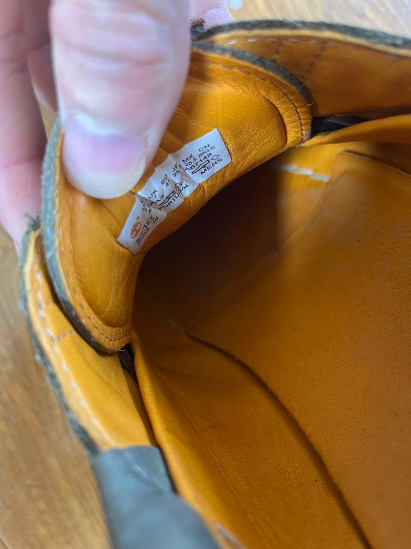 靴 Timberland 3eye boots