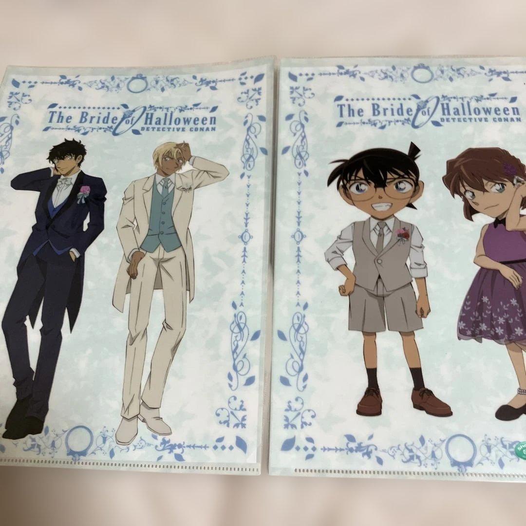 名探偵コナン クリアファイル　クリアフォルダー　チケットファイル　まとめ売り