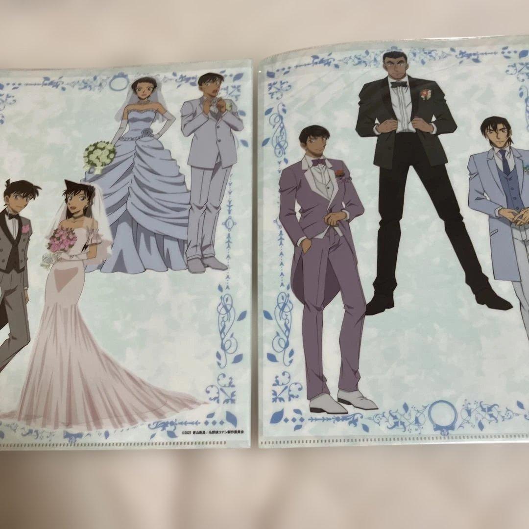 名探偵コナン クリアファイル　クリアフォルダー　チケットファイル　まとめ売り