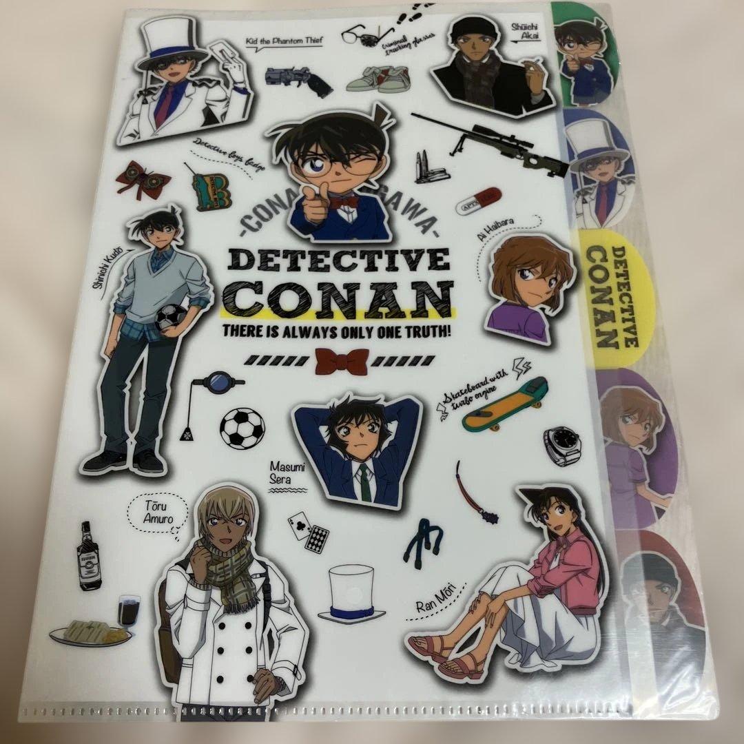 名探偵コナン クリアファイル　クリアフォルダー　チケットファイル　まとめ売り
