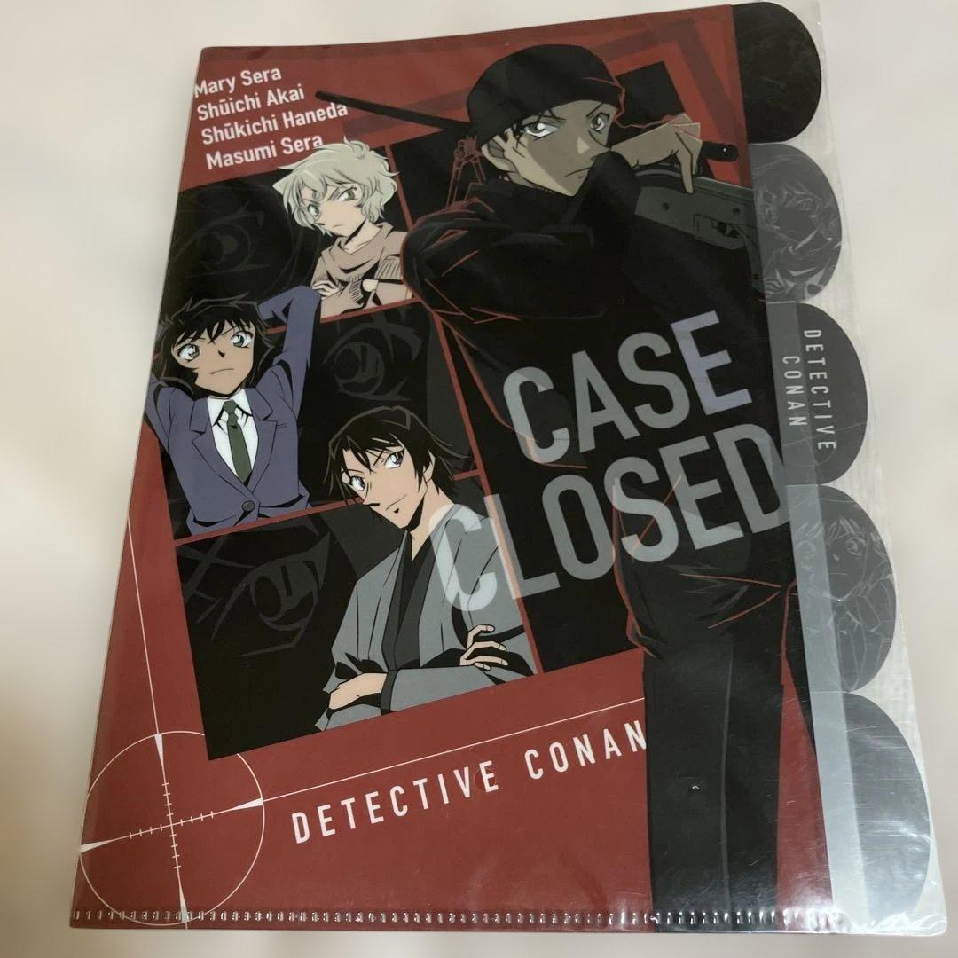 名探偵コナン クリアファイル　クリアフォルダー　チケットファイル　まとめ売り