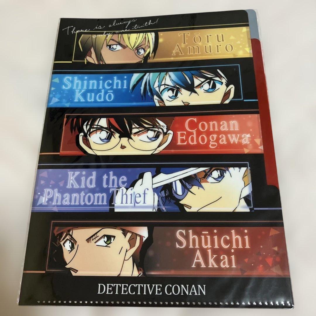 名探偵コナン クリアファイル　クリアフォルダー　チケットファイル　まとめ売り