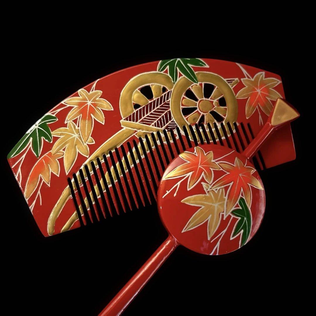 専用です。 日本髪 髪飾り 七五三(7歳)～成人式 (赤)