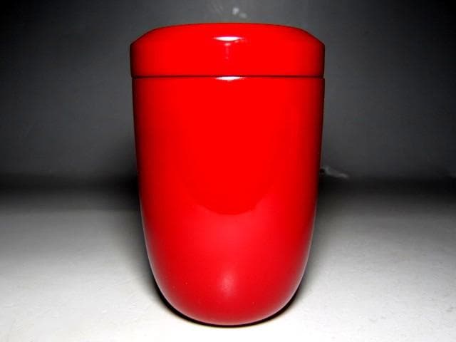 千家十職 塗師 中村宗哲 次郎棗 裏千家十五代 鵬雲斎花押　　　　　v85