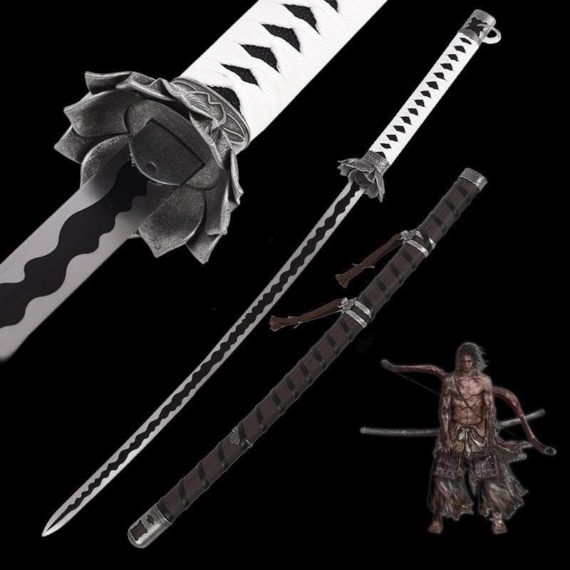 不死斬拝涙楔丸 日本刀 模造刀 居合刀 武士道 武蔵 鑑賞用 手鍛造打