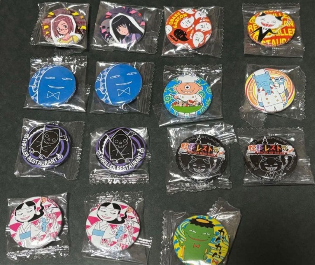 【希少】怪談レストラン 缶バッジ