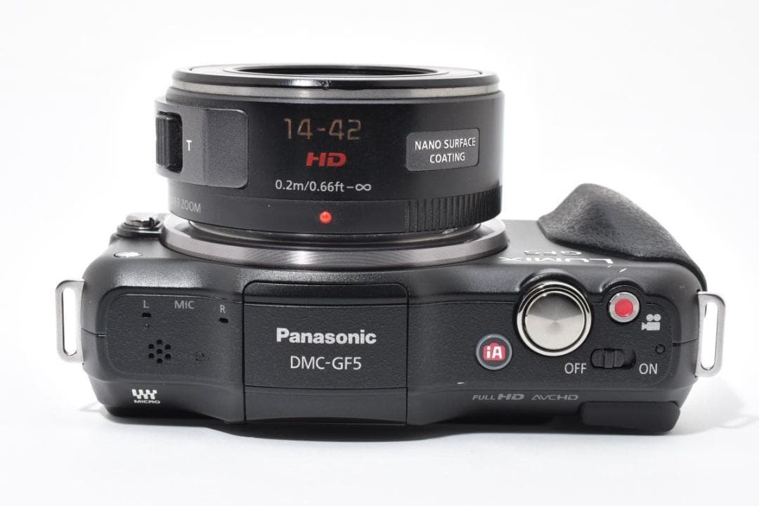 Panasonic LUMIX DMC-GF5 レンズキット ミラーレスカメラ