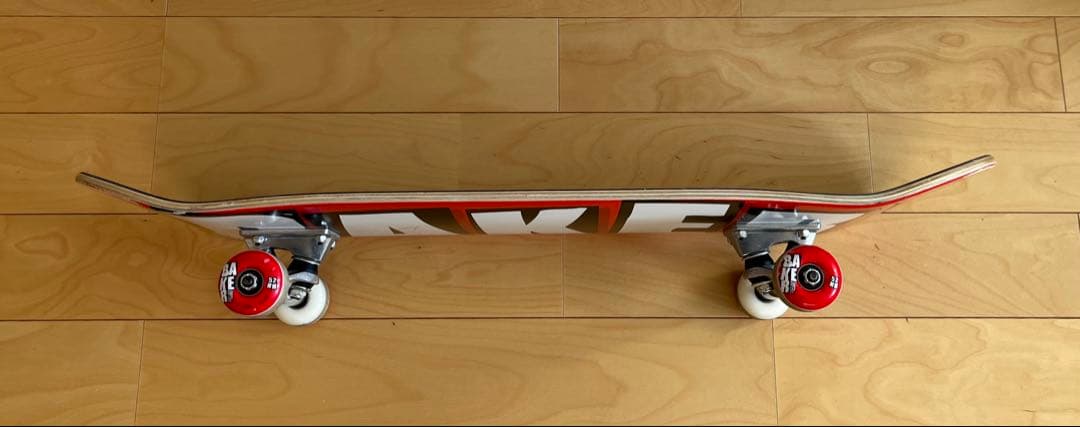 BAKER スケートボード 8.0インチ レッド ホワイト レンチおまけ付き