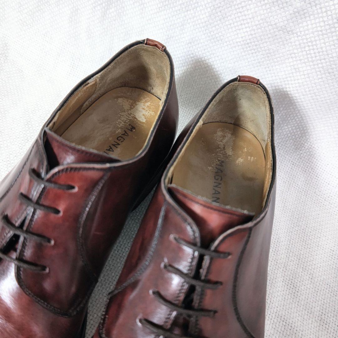 MAGNANNIマグナーニ13935プレーントゥレザービジネスドレスシューズ40