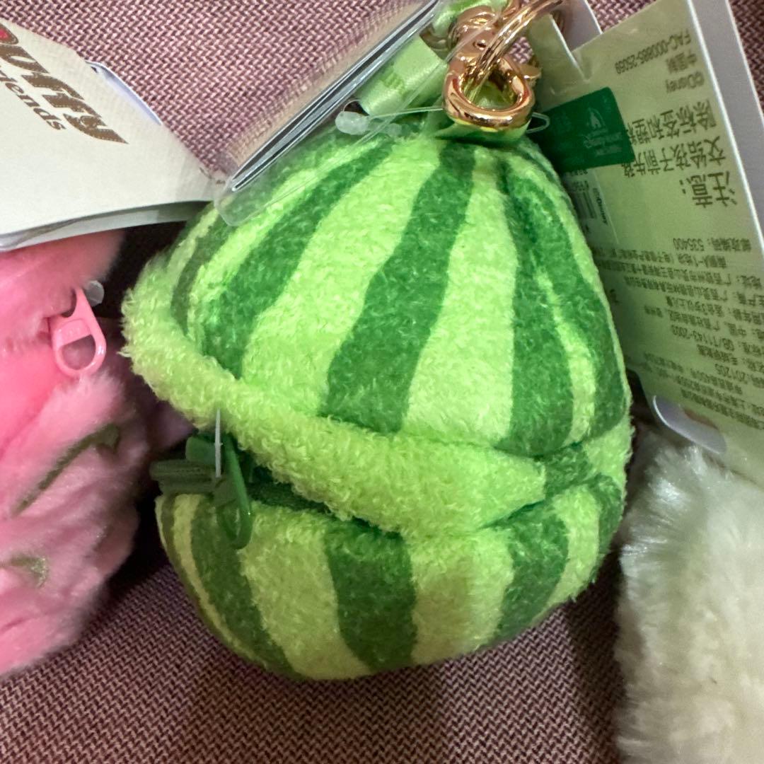 上海ディズニー ぬいぐるみ　新作　カラフルフルーツ＆ベジタブルシリーズ バラ売り