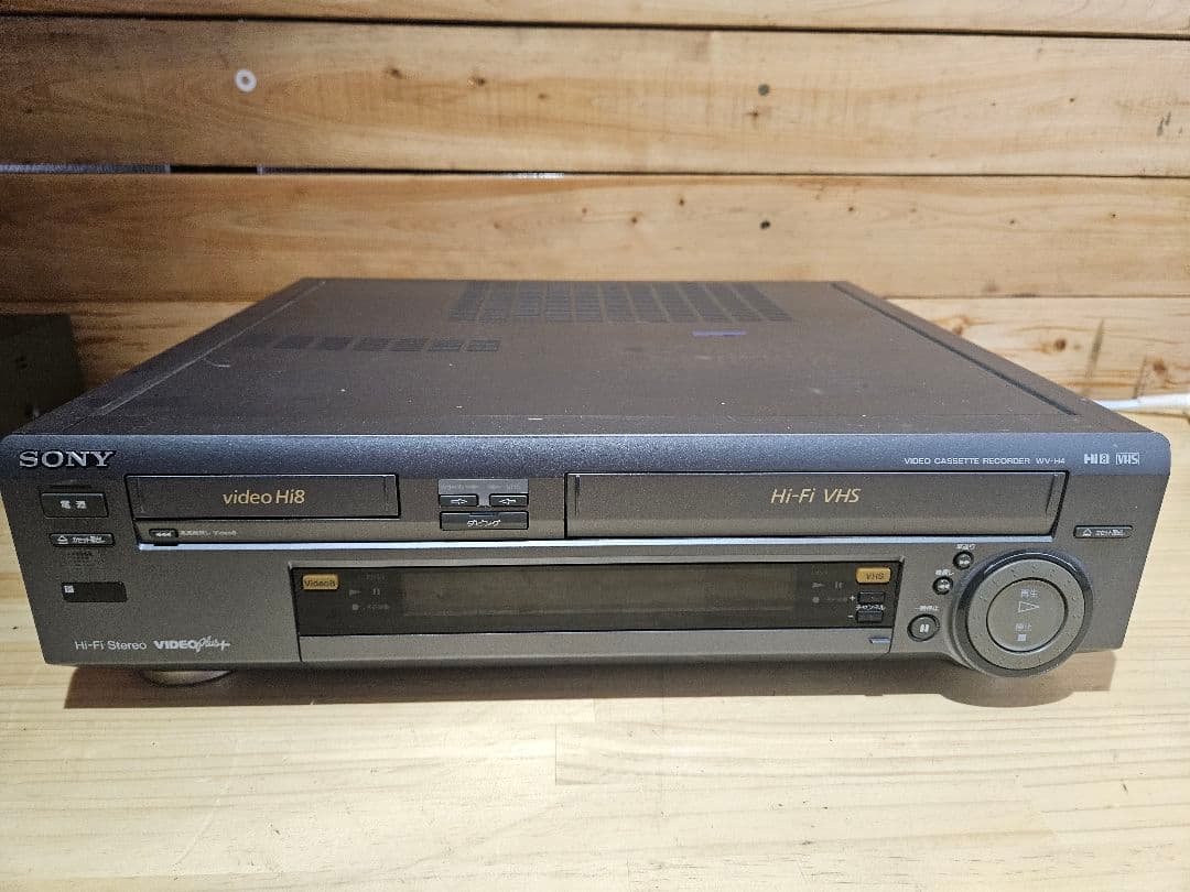 SONY Hi-Fi VHS ビデオカセットレコーダー WV-H4