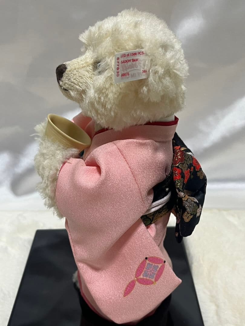 【限定品】Steiff シュタイフ 遠州流茶道 コラボ テディベア 着物姿