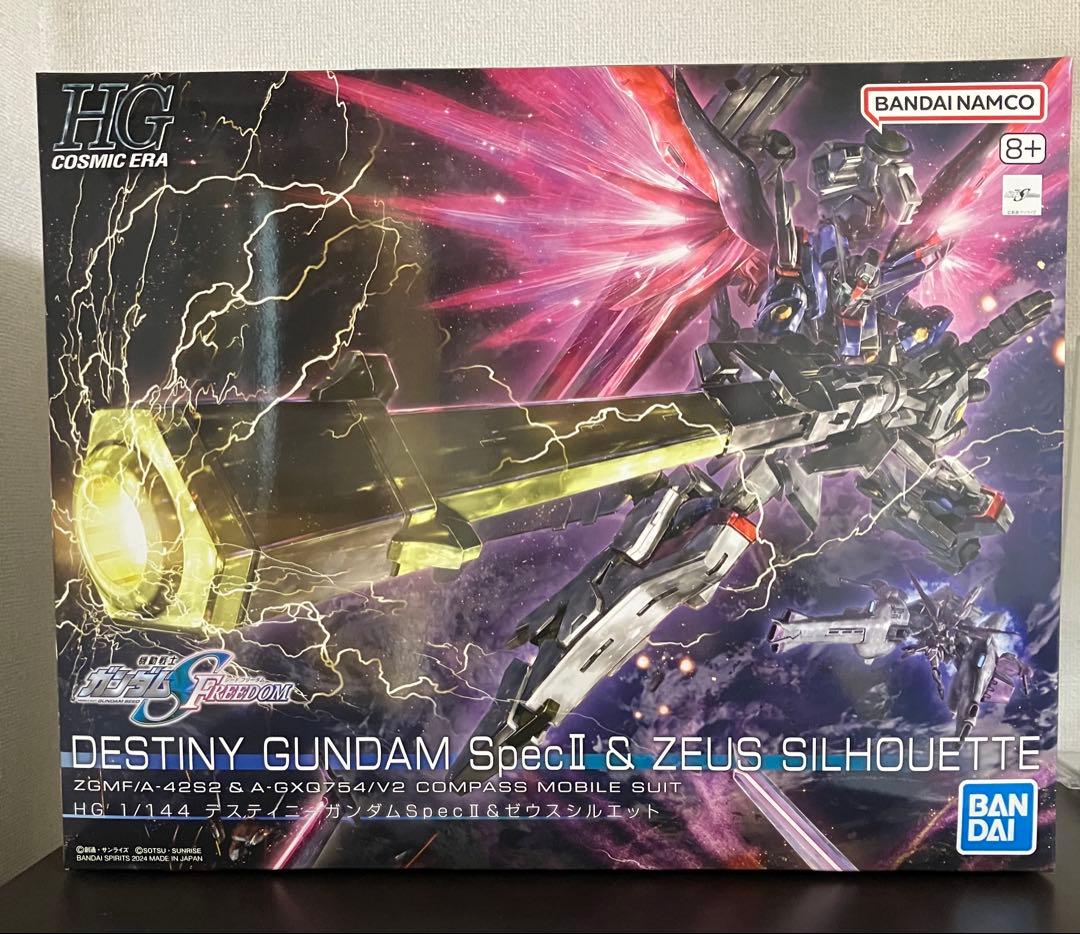 未組立 HG デスティニーガンダムSpecII＆ゼウスシルエット 含む計12点