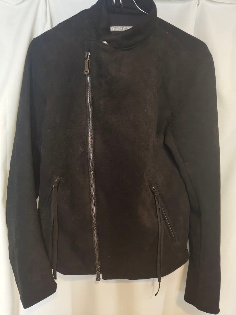 フランシストモークス アシンメトリーライダースジャケット