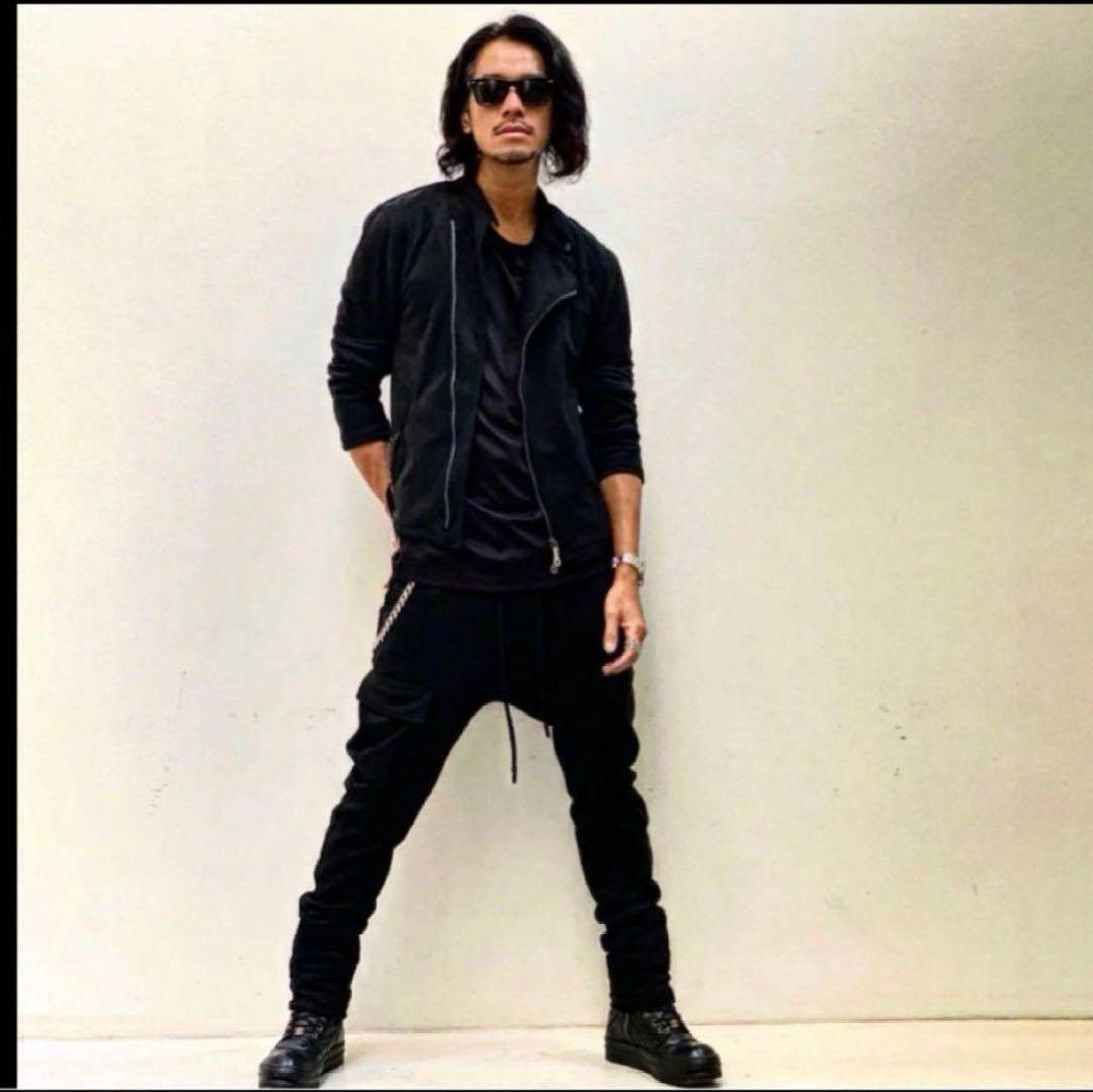 フランシストモークス アシンメトリーライダースジャケット