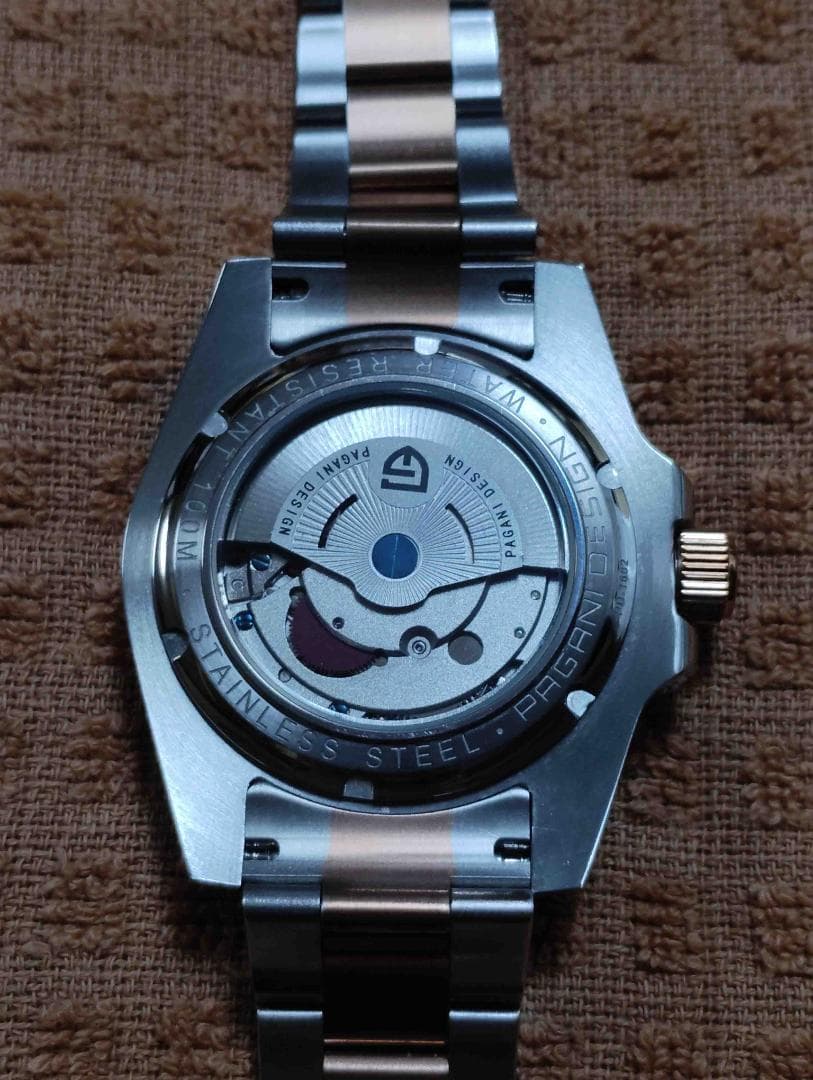 PAGANI　DESIGN 自動巻 PD-1662 GMT　RoseGold美品