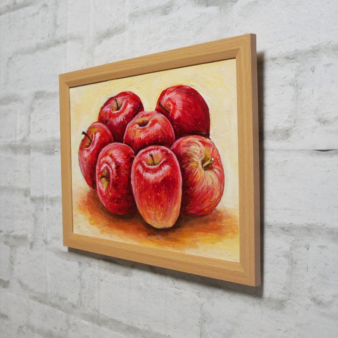 油絵 油彩 油彩画 絵画 絵【七つの林檎】
