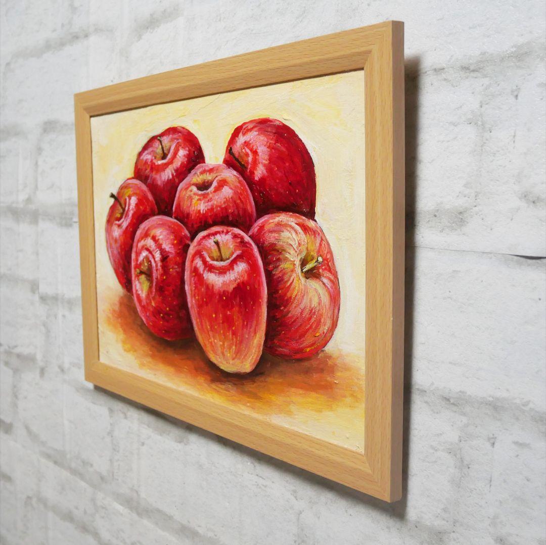油絵 油彩 油彩画 絵画 絵【七つの林檎】