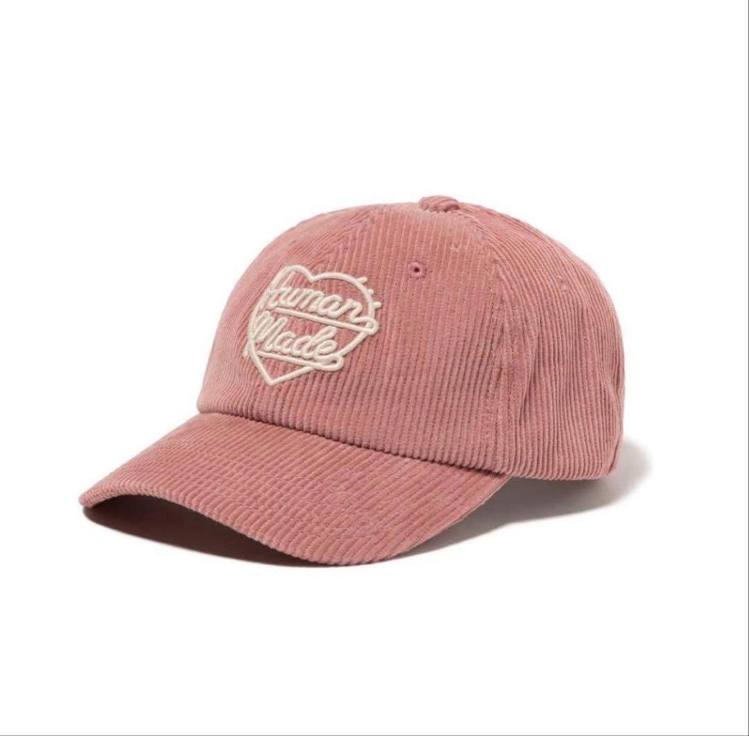 ⭐️タイムセール中⭐️Human Made コーデュロイキャップ ピンク