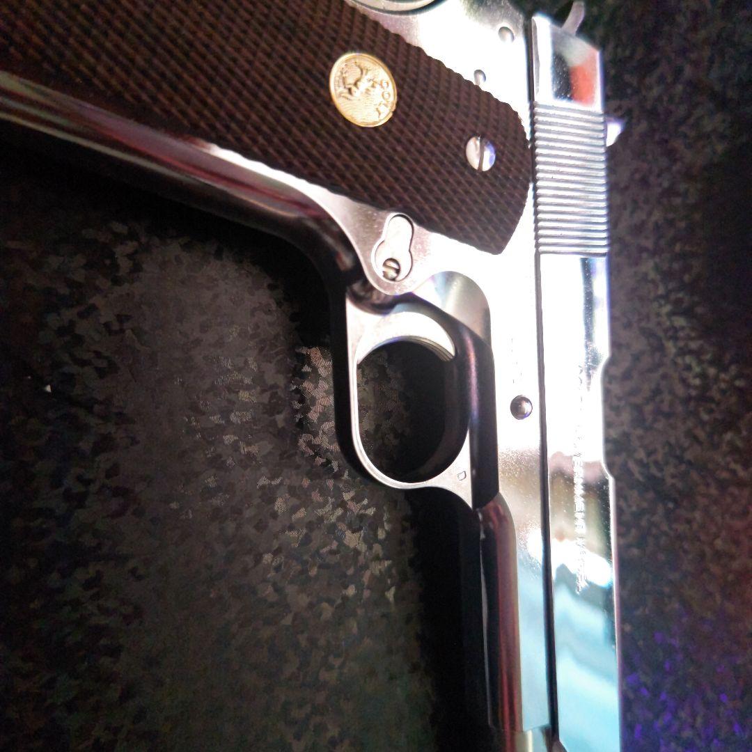 N*o様 東京マルイ コルト ガバメント シリーズ'70 ニッケルフィニッシュ