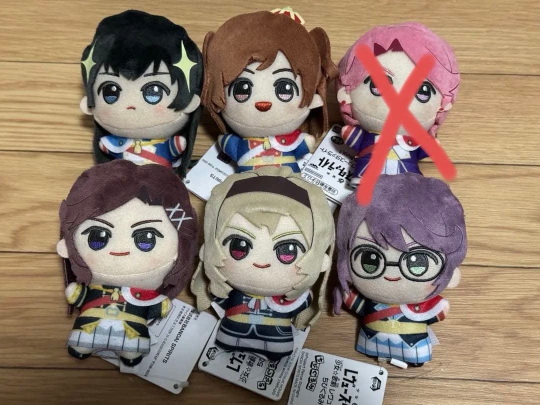 スタァライト　ちびぐるみ5体セット