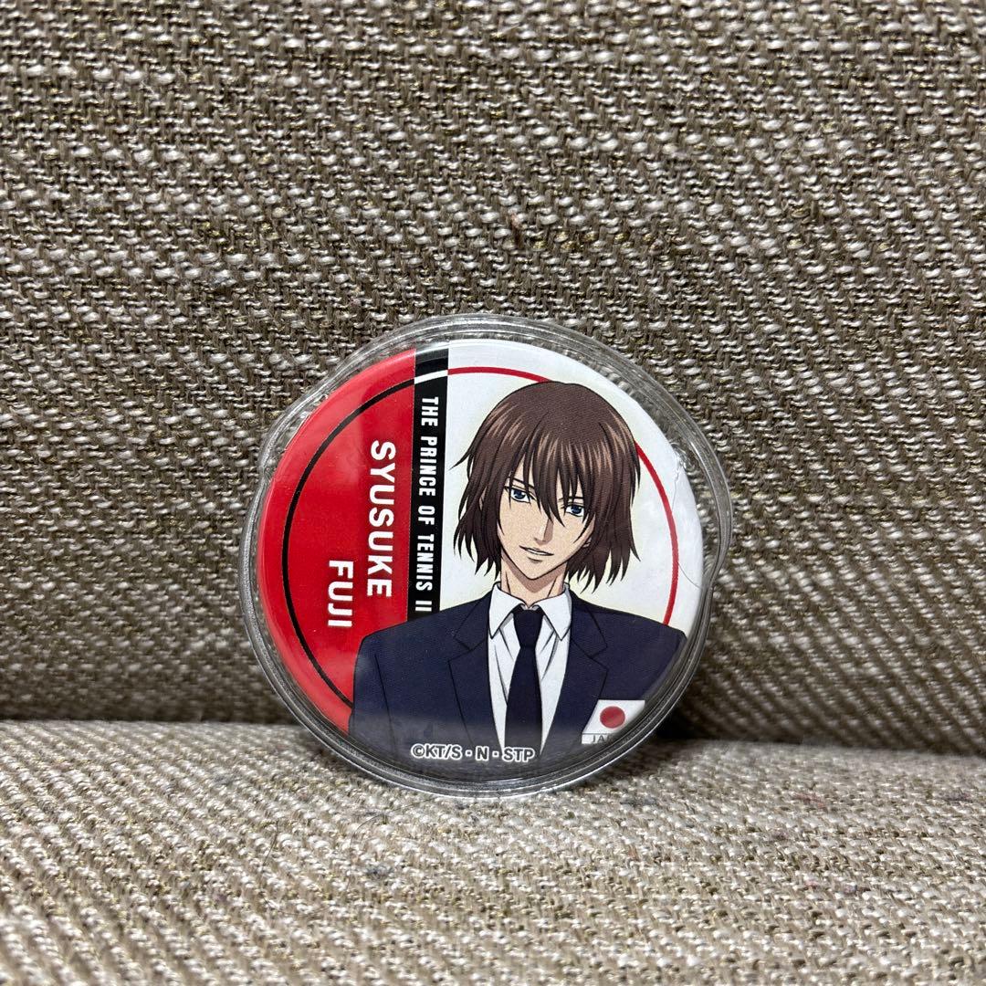 新テニスの王子様 テニフェス デコガチャ 代表スーツ 缶マグネット 不二周助