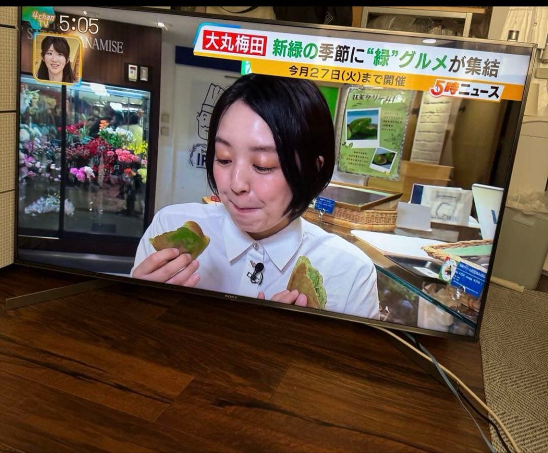 SONY 49V型 4K 液晶テレビ BRAVIA KJ-49X9500G