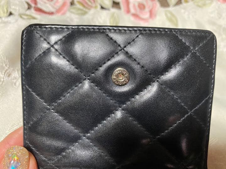 CHANEL カンボンライン 折り財布
