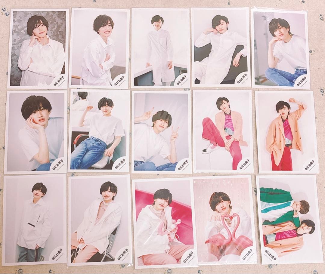 ゆ*い様 なにわ男子　道枝駿佑　ちびぬい　アクスタ　生写真60枚以上　まとめ売り